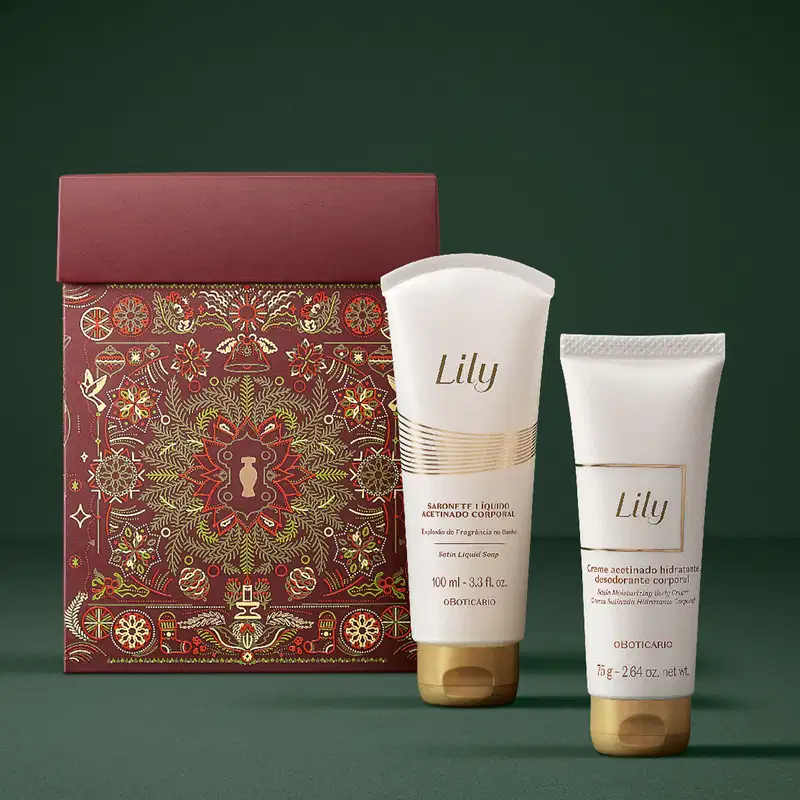 Kit Presente Natal Lily Cuidados (2 itens)