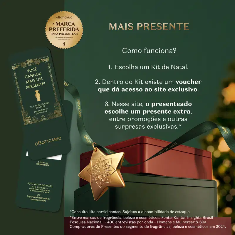 Kit Presente Natal Lily Cuidados (2 itens) 2026