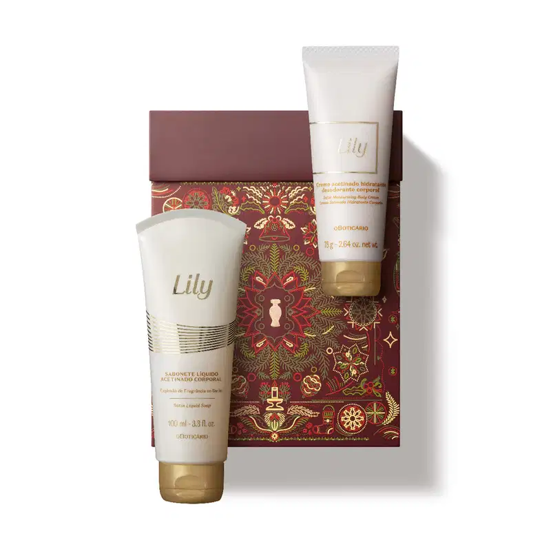 Kit Presente Natal Lily Cuidados (2 itens)