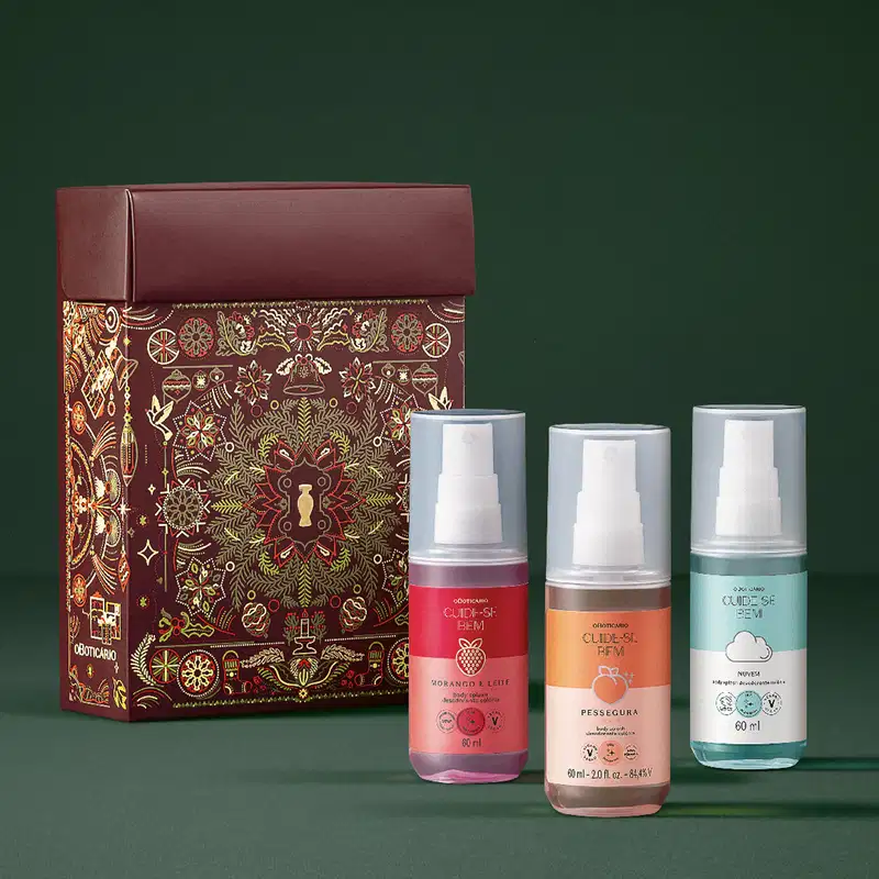 Kit Presente Natal Splashes Cuide-se Bem (3 itens)