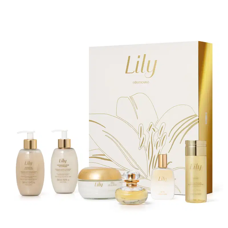 Kit Presente Lily 20 Anos Edição Comemorativa (6 itens)
