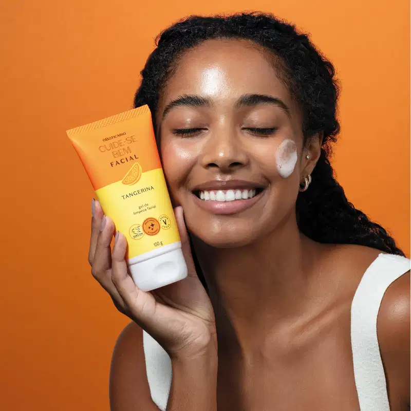 Cuide-se Bem Feira Tangerina o Boticário - Gel de Limpeza Facial 150g