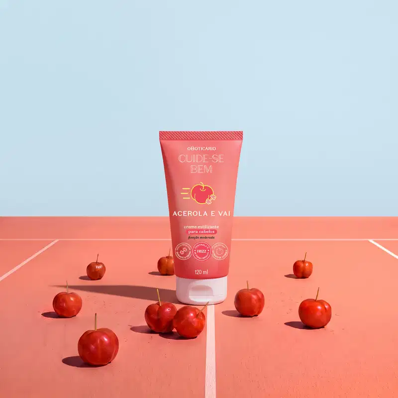 Creme Estilizante Capilar Cuide-se Bem Acerola e Vai 120ml