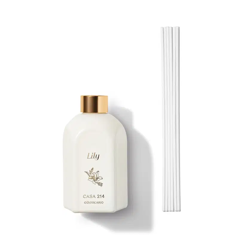 Difusor De Ambientes Com Varetas Casa 214 By Lily 250ml