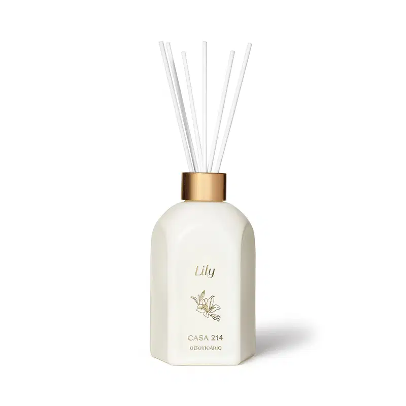 Difusor De Ambientes Com Varetas Casa 214 By Lily 250ml