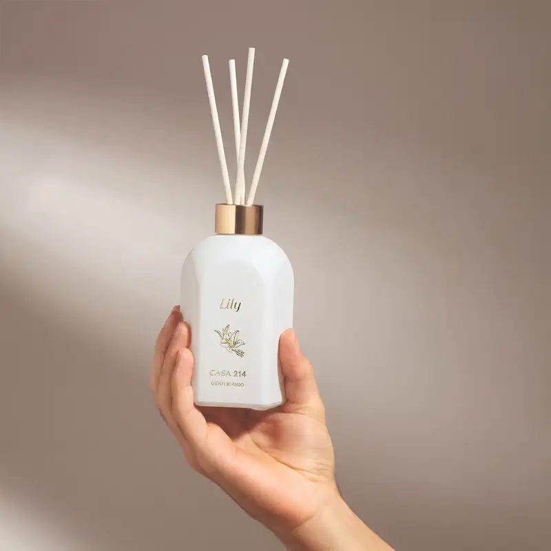 Difusor De Ambientes Com Varetas Casa 214 By Lily 250ml