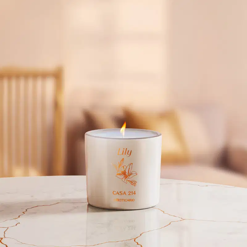Vela Perfumada Casa 214 By Lily 170g