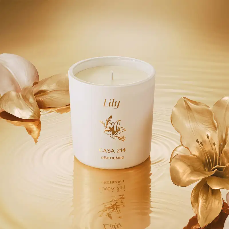 Vela Perfumada Casa 214 By Lily 170g