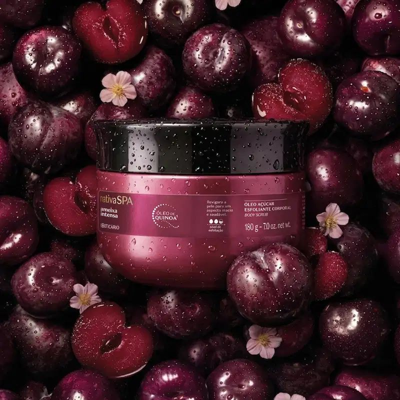 Esfoliante Corporal Nativa Spa Ameixa Intensa 180g
