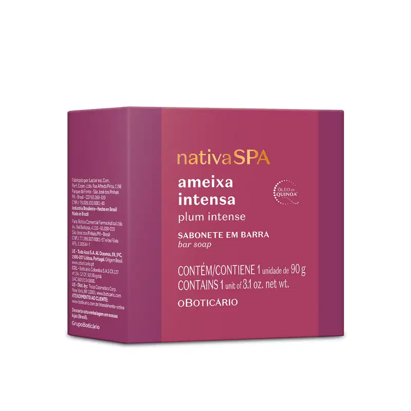 Sabonete em Barra Corporal Nativa Spa Ameixa Intensa 90g