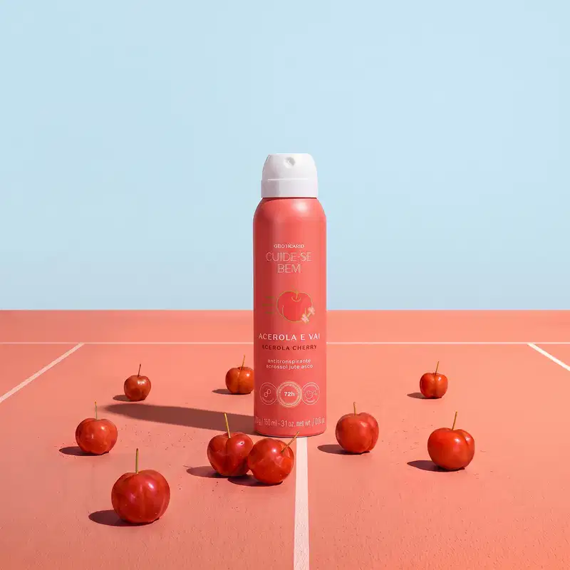 Desodorante Antitranspirante Aerossol Cuide-se Bem Acerola e Vai 150ml