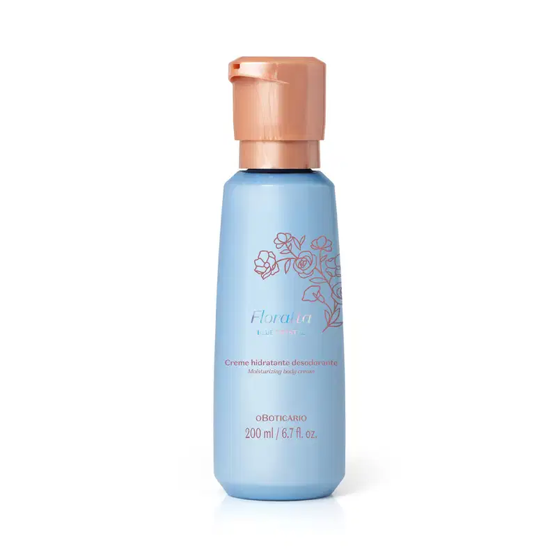 Creme Hidratante Desodorante Corporal Floratta Blue Crystal 200ml