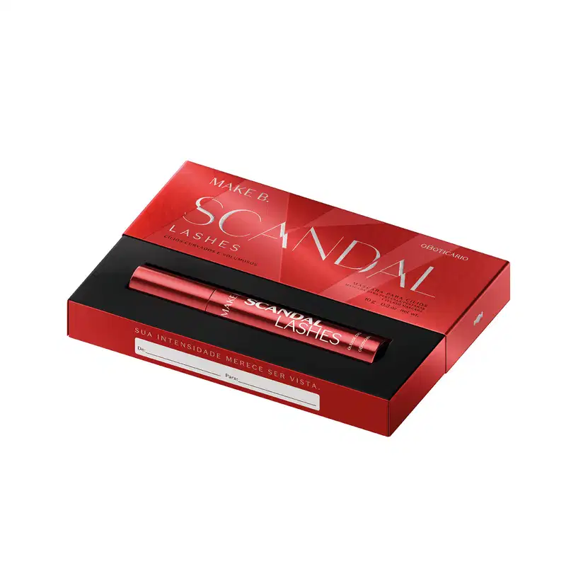 Máscara de Cílios Make B. Scandal Lashes 10g