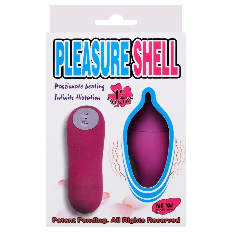 Vibrador Cápsula Vibratória 12 Funções Shell 4 Sensual Love