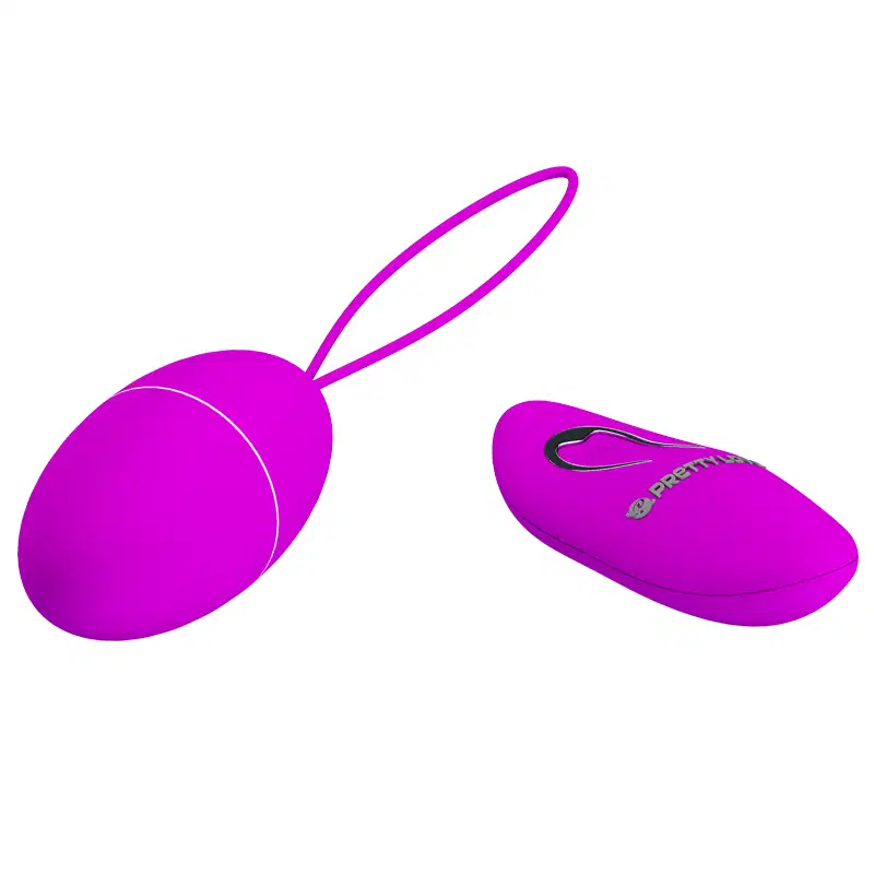 Vibrador bullet em silicone com 12 modos de vibração e controle remoto sem fio - pretty love joanne | 7,5 x 3,5 cm