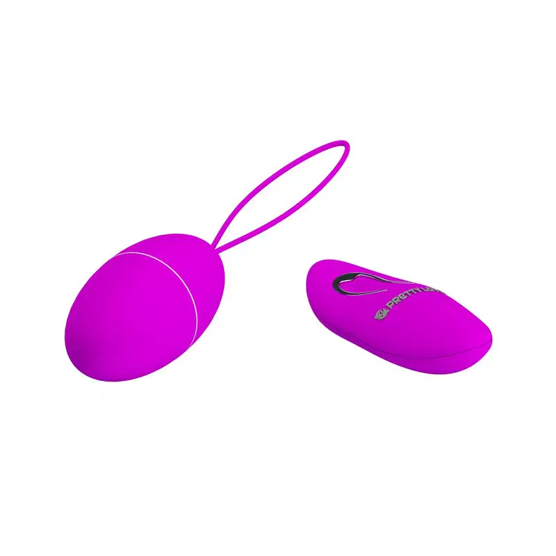 Vibrador bullet em silicone com 12 modos de vibração e controle remoto sem fio - pretty love joanne | 7,5 x 3,5 cm