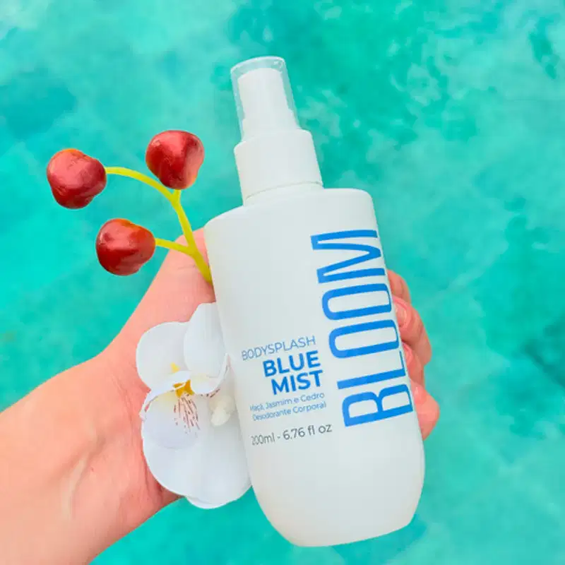Body Splash Blue Mist Masculino - Deo Colônia - Bloom - 200 Ml - Spray