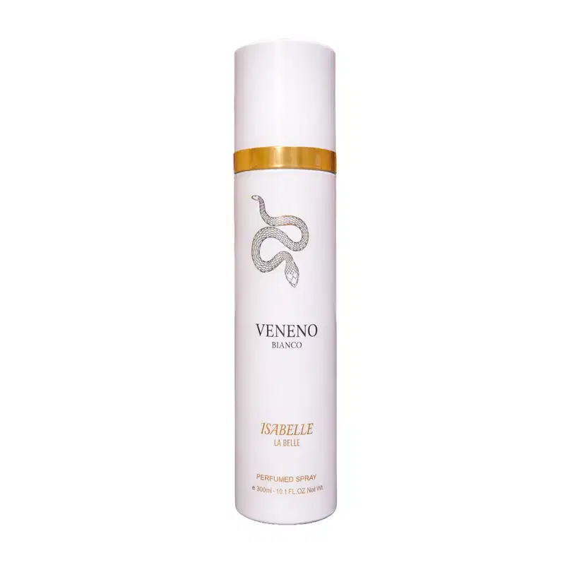 Body Splash Isabelle La Belle Veneno Bianco, 300ml.