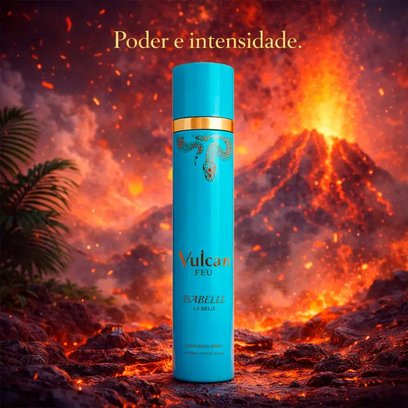 Body Splash Vulcan Feu 300ml - Isabelle La Belle