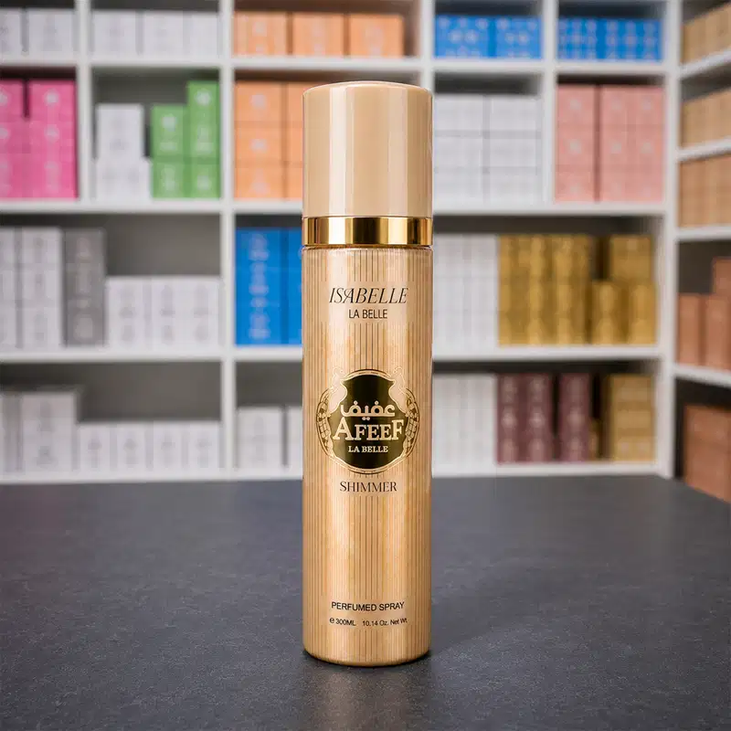 Body Splash Afeef La Belle Shimmer 300ml - Isabelle La Belle