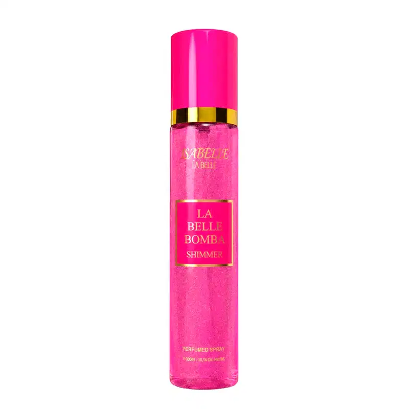 Body Splash La Belle Bomba Shimmer 300ml - Isabelle La Belle