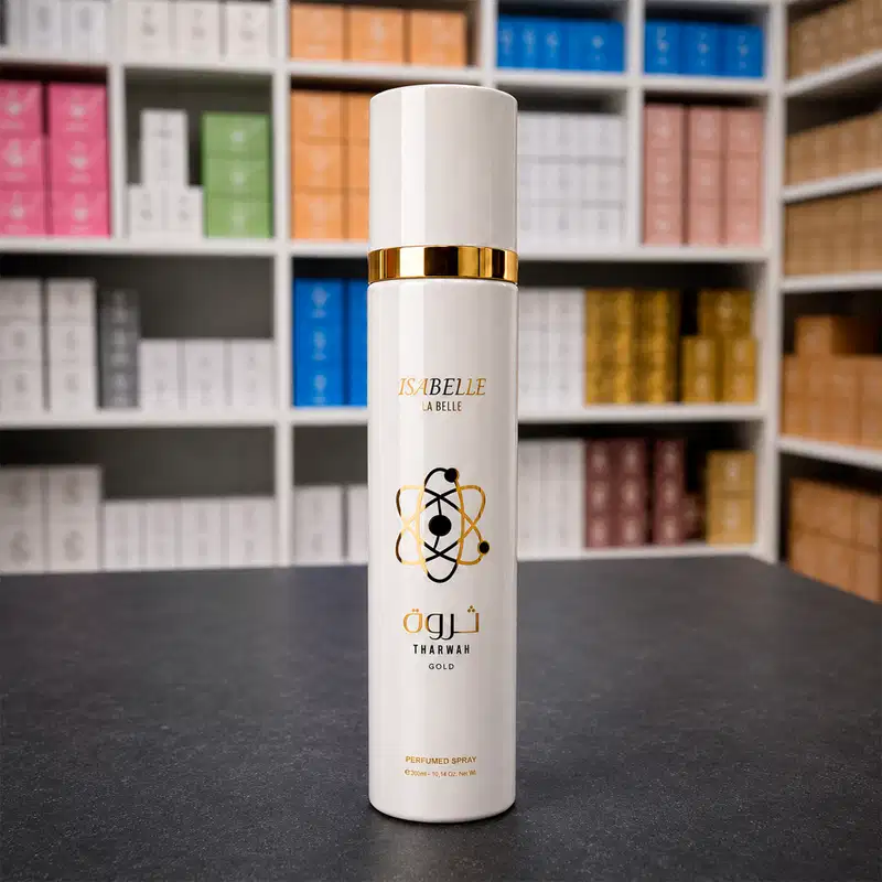 Body Splash Tharwah Gold 300ml - Isabelle La Belle