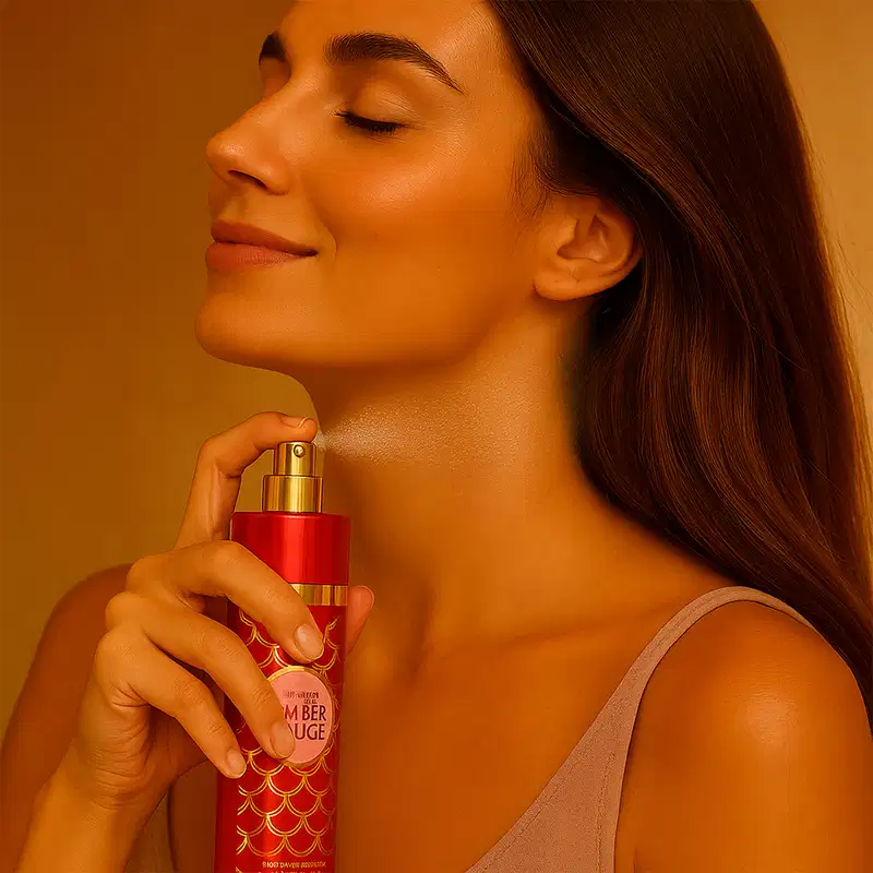 Body Splash Isabelle La Belle Amber Rouge, 300ml.