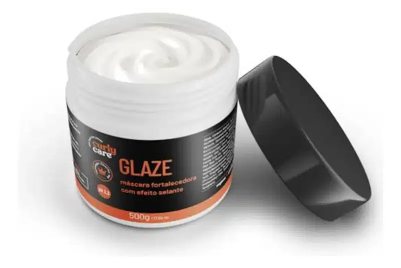 Glaze Máscara Fortalecedora Efeito Selante Curly Care 500g