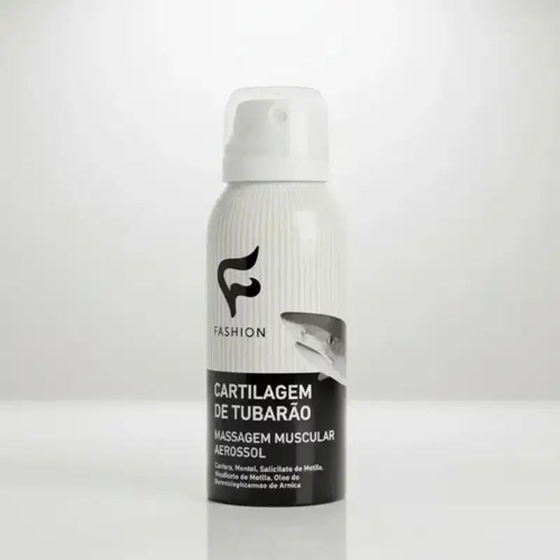 CARTILAGEM DE TUBARAO MASSAGEM MUSCULAR AEROSSOL FASHION 100ML