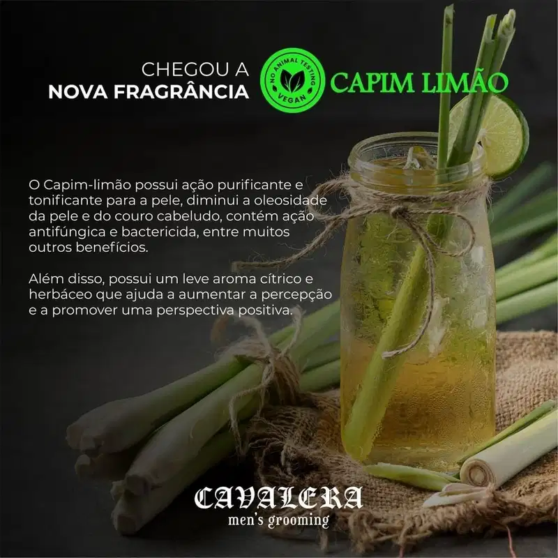 Kit Cavalera Shampoo Ice 250ml + Pomada Matte Bay Rum 80g