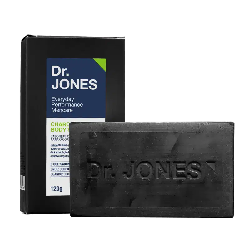Combo Sabonete Detox Charcoal Body Soap (3 itens)