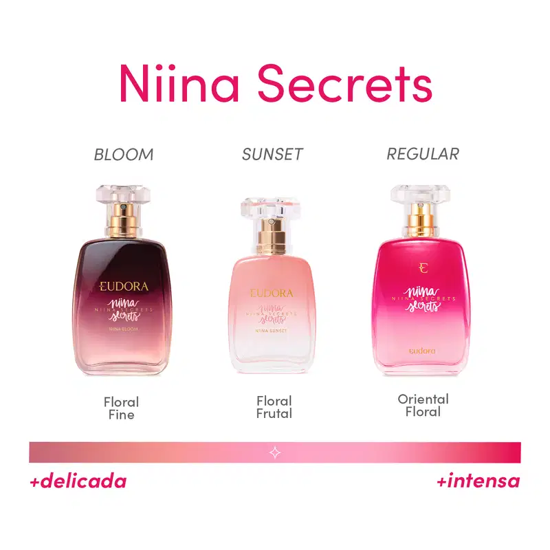 Niina Secrets Eudora - Desodorante Colônia Feminino 100ml