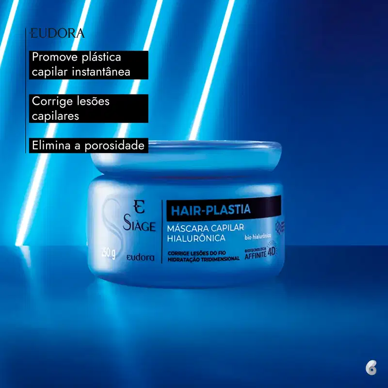 Eudora Siàge Hair-Plastia - Máscara Capilar 250g