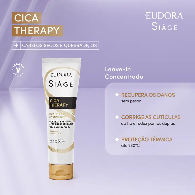 Leave-In Concentrado Cicatrizante Siàge Cica-Therapy 100ml