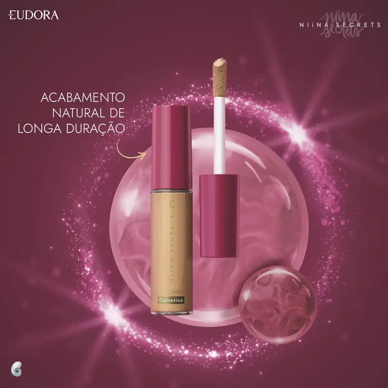Eudora Niina Secrets Perfect Match Cor 85 - Corretivo Líquido 10ml