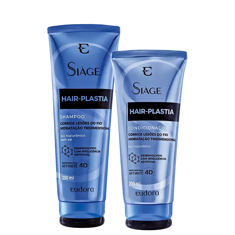 Kit Eudora Siàge Hair-Plastia Duo (2 Produtos)