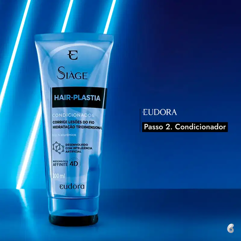 Kit Eudora Siàge Hair-Plastia Duo (2 Produtos)