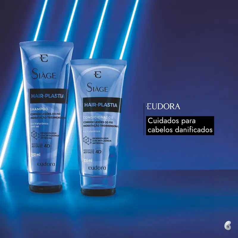 Kit Eudora Siàge Hair-Plastia Duo (2 Produtos)