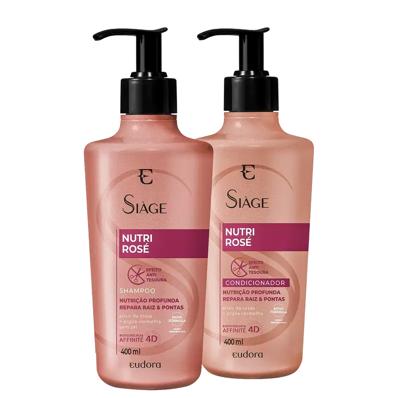 Kit Eudora Siàge Nutri Rosé (2 Produtos)