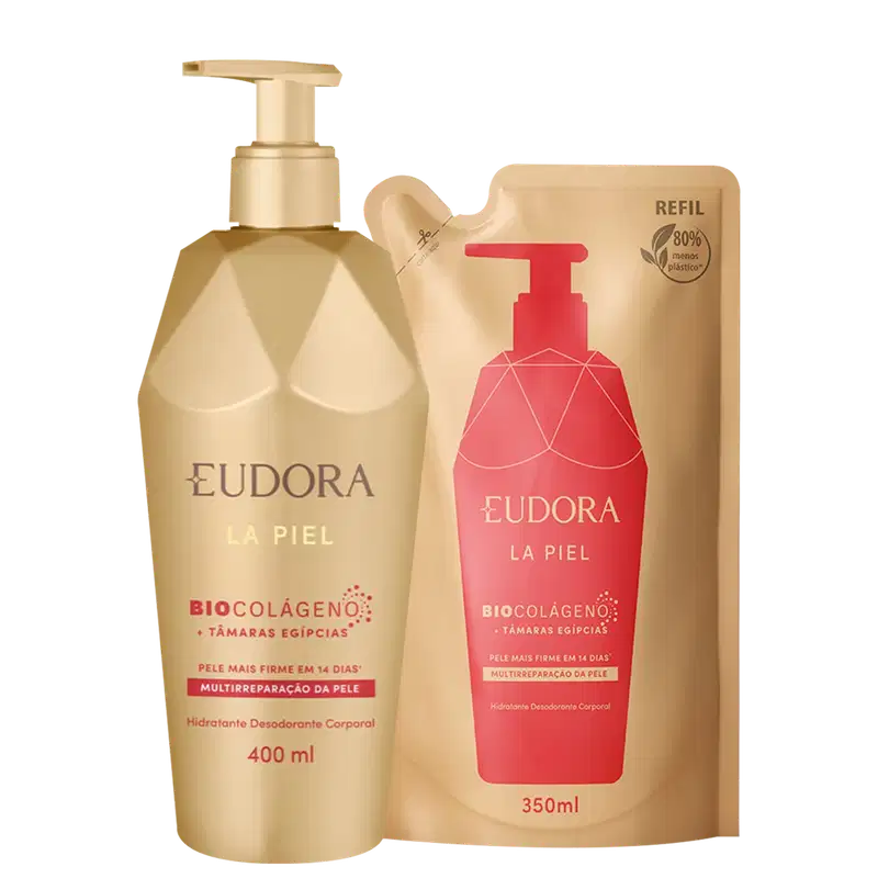 Kit Eudora La Piel Tâmaras Egípcias com Refil (2 Produtos)