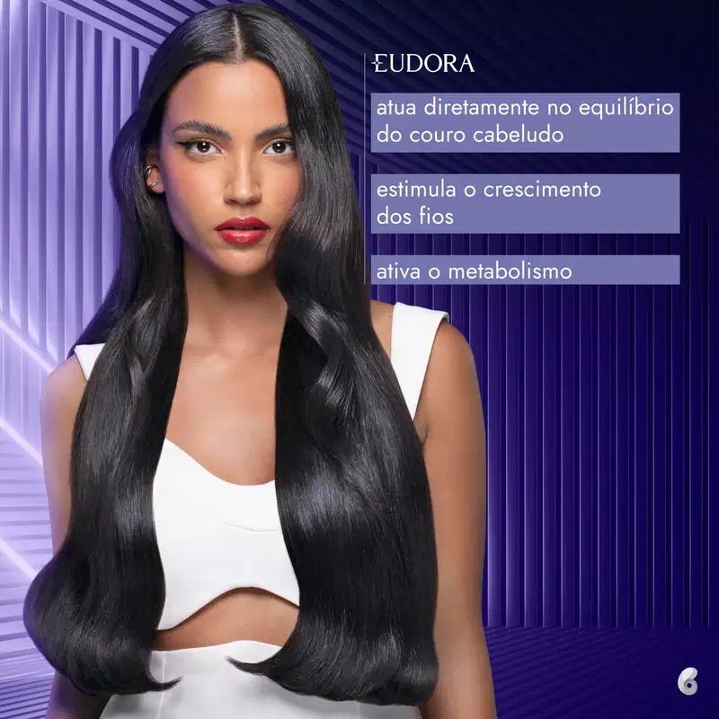 Kit Eudora Siàge Acelera o Crescimento Duo - Shampoo 250ml + Condicionador 200ml