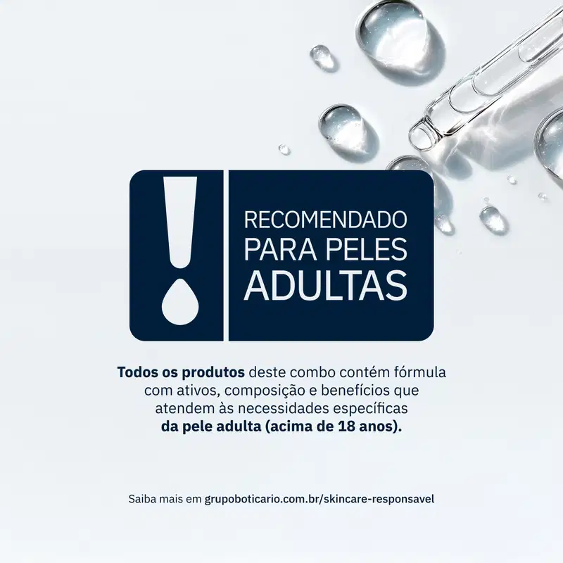 Combo Neo Dermo Pró Age Collection: Creme Reparador Pescoço e Colo 40g + Gel Facial Antissinais 45+ 50g