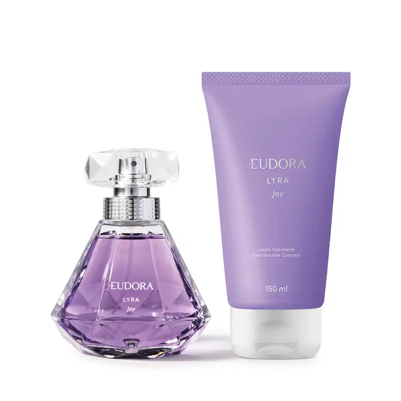 Combo Lyra Joy: Desodorante Colônia 75ml + Loção Corporal Lyra Joy 150ml