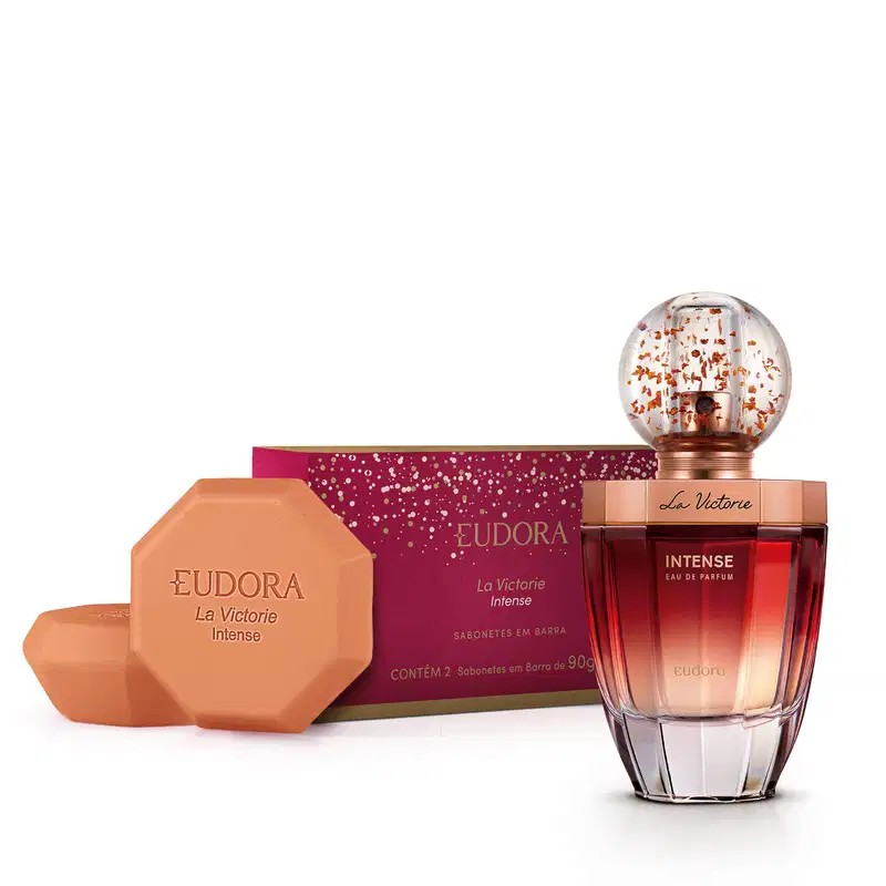Combo La Victorie Intense: Eau de Parfum 75ml + Sabonete em Barra 2x90g