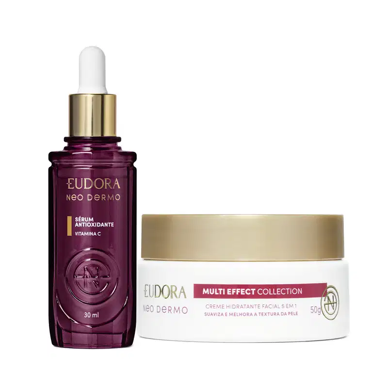 Combo Neo Dermo: Sérum Antioxidante 30ml + Creme Hidratante Facial 50g