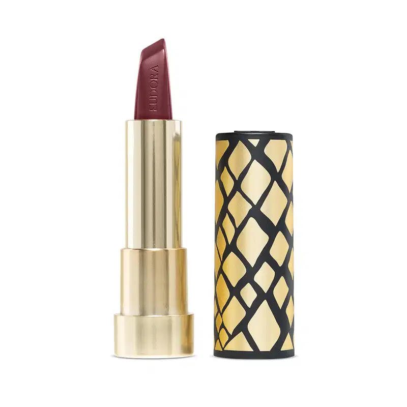 Combo Chique e Cheia de Atitude: Batom Vinho 3,4g + Case Preto
