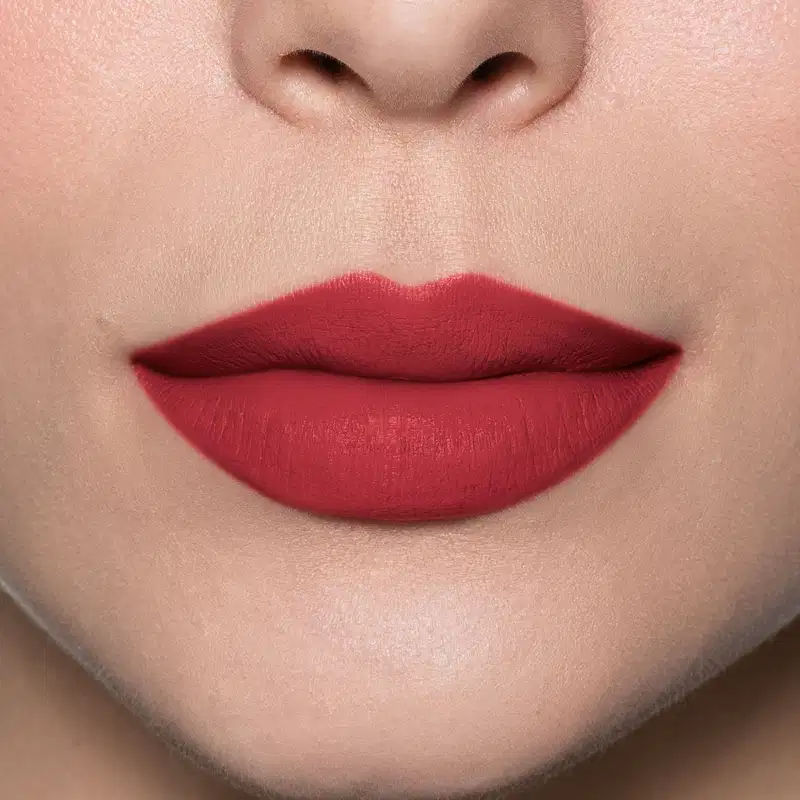 Combo Glamourosa e Corajosa: Batom Vermelho 3,4g + Case Rosa