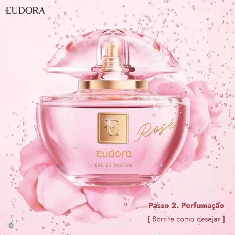 Conjunto Rosé Eudora Feminino - Eau de Parfum 75ml + Creme Desodorante Hidratante Corporal 250g