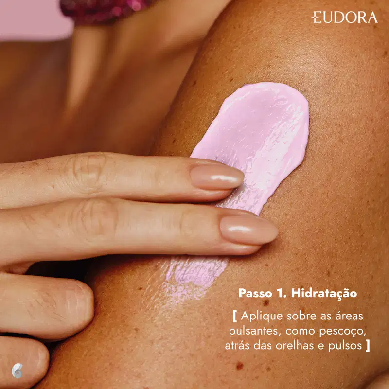 Conjunto Rosé Eudora Feminino - Eau de Parfum 75ml + Creme Desodorante Hidratante Corporal 250g