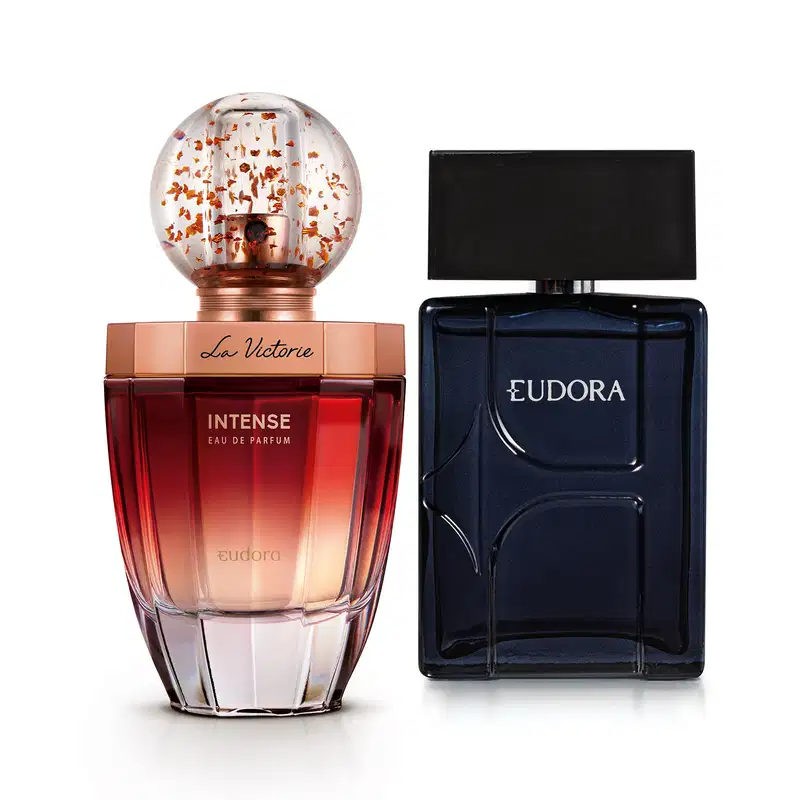 Combo Eudora H Desodorante Colônia 100ml + La Victorie Intense EDP 75ml